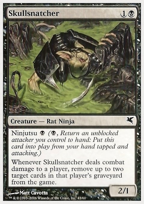 Skullsnatcher, Hachette UK #43, Magic: The Gathering card
