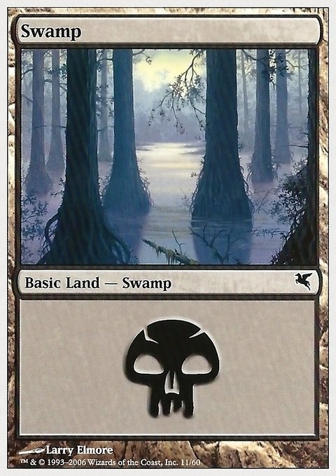 Swamp, Hachette UK #11, Magic: The Gathering card