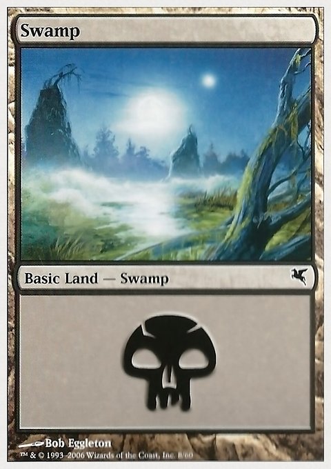 Swamp, Hachette UK #8, Magic: The Gathering card