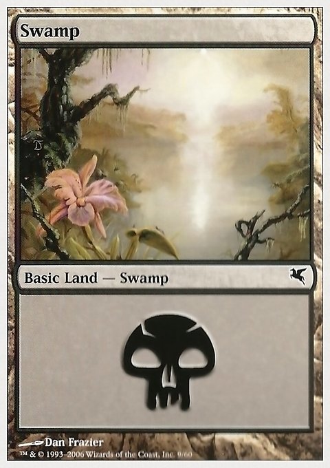 Swamp, Hachette UK #9, Magic: The Gathering card