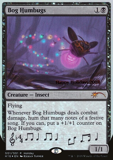 Bog Humbugs, Happy Holidays #18, Magic: The Gathering card