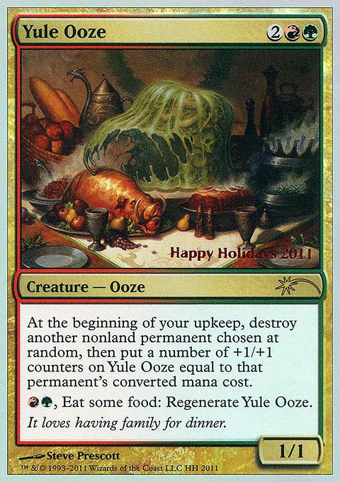Yule Ooze, Happy Holidays #11, Magic: The Gathering card
