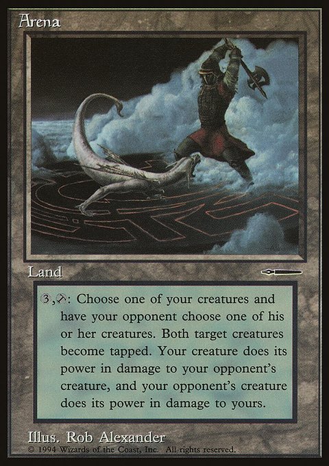 Arena, HarperPrism Book Promos #1, Magic: The Gathering card