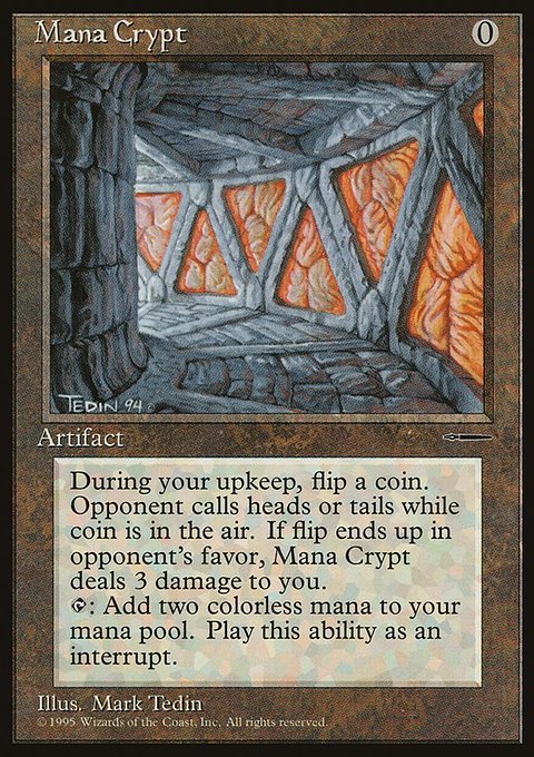 Mana Crypt, HarperPrism Book Promos #5, Magic: The Gathering card