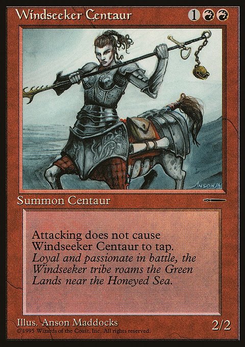 Windseeker Centaur, HarperPrism Book Promos #3, Magic: The Gathering card