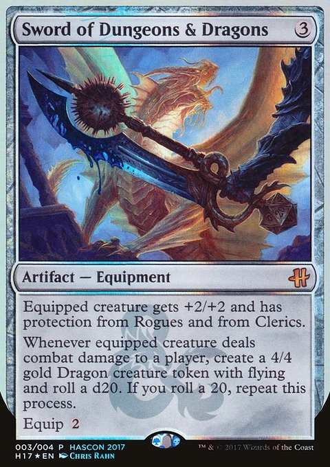 Sword of Dungeons & Dragons, HasCon 2017 #3, Magic: The Gathering card