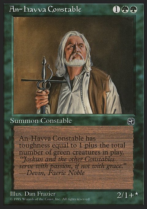 An-Havva Constable, Homelands #81, Magic: The Gathering card