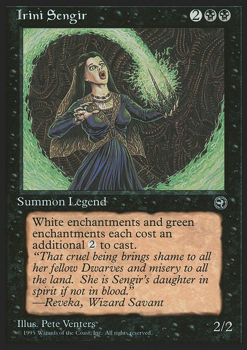 Irini Sengir, Homelands #54, Magic: The Gathering card