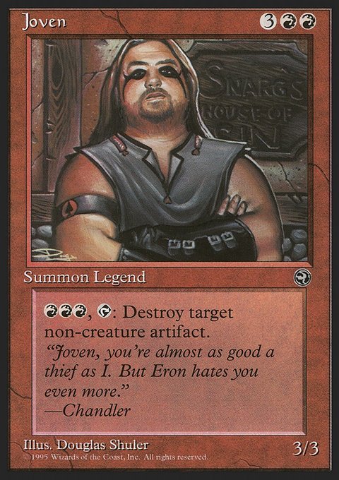 Joven, Homelands #77, Magic: The Gathering card