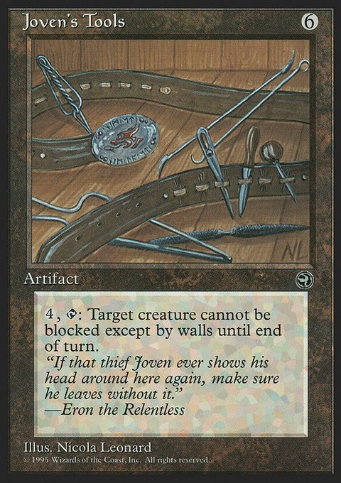Joven's Tools, Homelands #108, Magic: The Gathering card