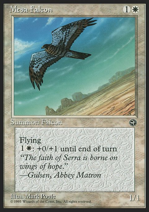 Mesa Falcon, Homelands #10a, Magic: The Gathering card