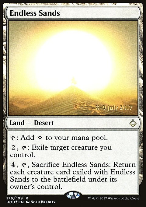 Endless Sands, Hour of Devastation Promos #176s, Magic: The Gathering card