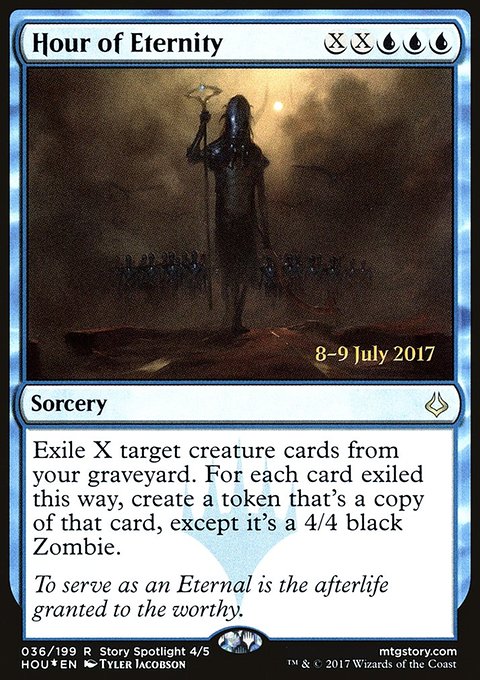 Hour of Eternity, Hour of Devastation Promos #36s, Magic: The Gathering card