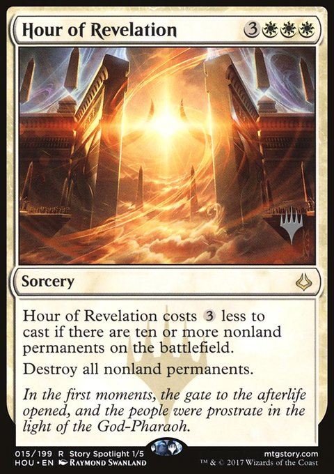 Hour of Revelation, Hour of Devastation Promos #15p, Magic: The Gathering card