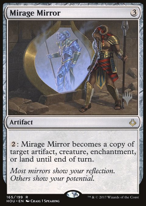 Mirage Mirror, Hour of Devastation Promos #165p, Magic: The Gathering card