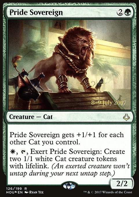 Pride Sovereign, Hour of Devastation Promos #126s, Magic: The Gathering card