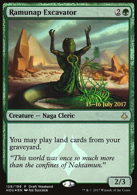 Ramunap Excavator, Hour of Devastation Promos #129, Magic: The Gathering card