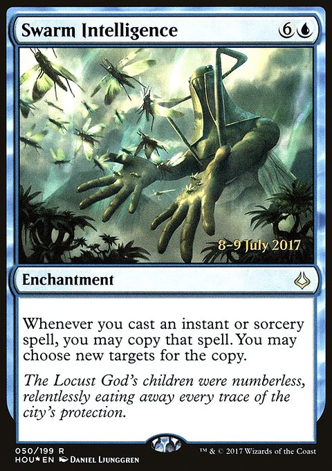 Swarm Intelligence, Hour of Devastation Promos #50s, Magic: The Gathering card