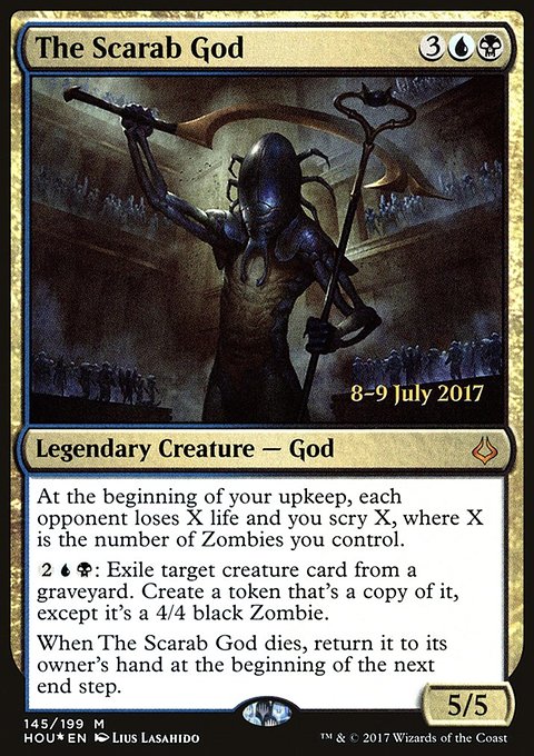 The Scarab God, Hour of Devastation Promos #145s, Magic: The Gathering card