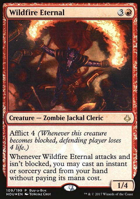 Wildfire Eternal, Hour of Devastation Promos #109, Magic: The Gathering card