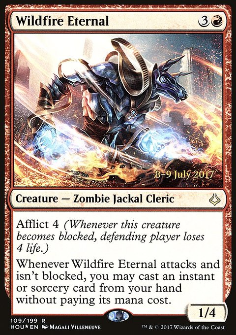 Wildfire Eternal, Hour of Devastation Promos #109s, Magic: The Gathering card