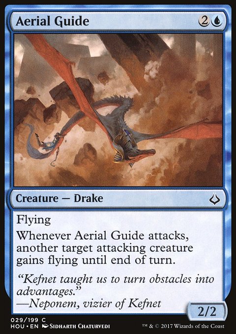 Aerial Guide, Hour of Devastation #29, Magic: The Gathering card