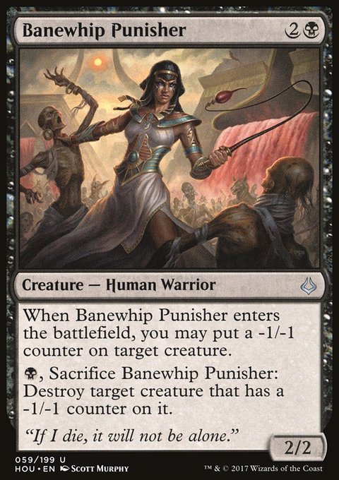 Banewhip Punisher, Hour of Devastation #59, Magic: The Gathering card