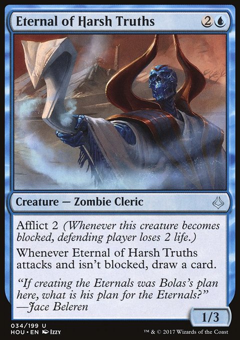 Eternal of Harsh Truths, Hour of Devastation #34, Magic: The Gathering card