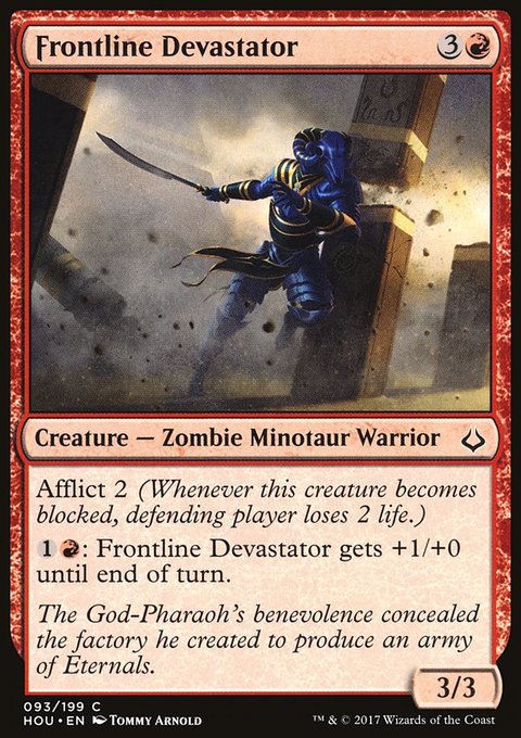 Frontline Devastator, Hour of Devastation #93, Magic: The Gathering card