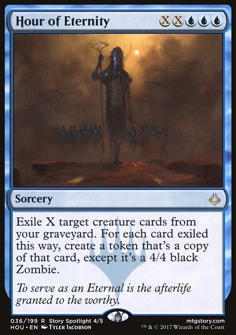 Hour of Eternity, Hour of Devastation #36, Magic: The Gathering card