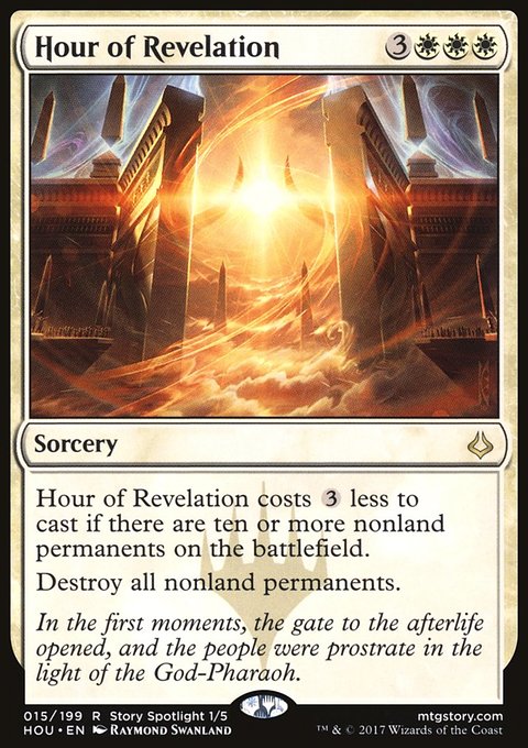 Hour of Revelation, Hour of Devastation #15, Magic: The Gathering card
