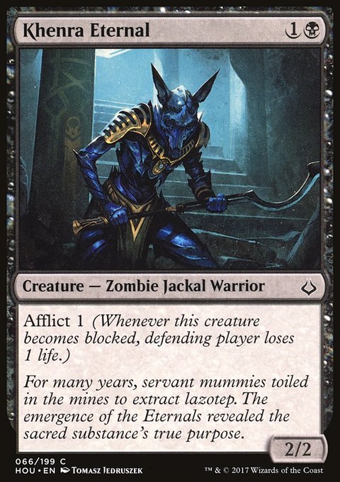 Khenra Eternal, Hour of Devastation #66, Magic: The Gathering card