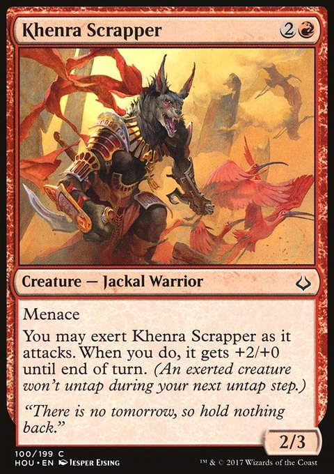 Khenra Scrapper, Hour of Devastation #100, Magic: The Gathering card