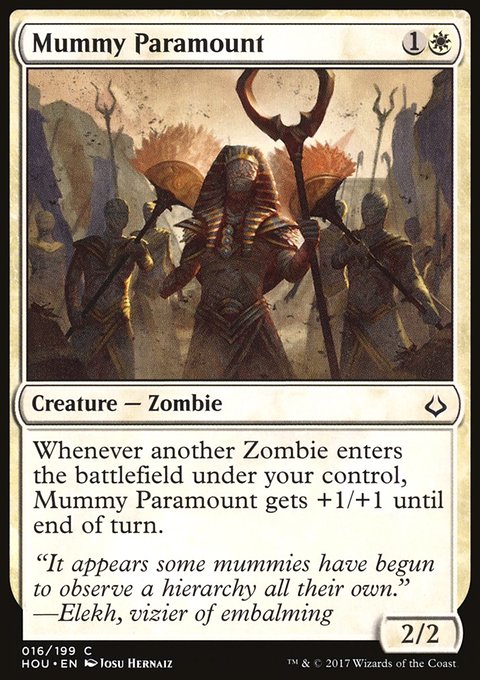 Mummy Paramount, Hour of Devastation #16, Magic: The Gathering card