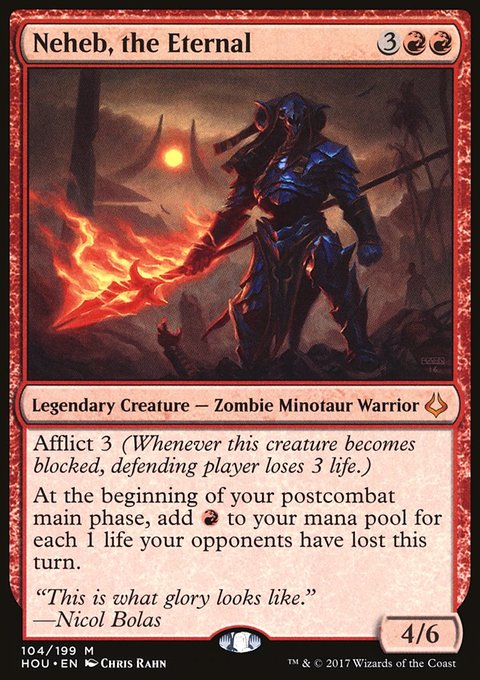 Neheb, the Eternal, Hour of Devastation #104, Magic: The Gathering card