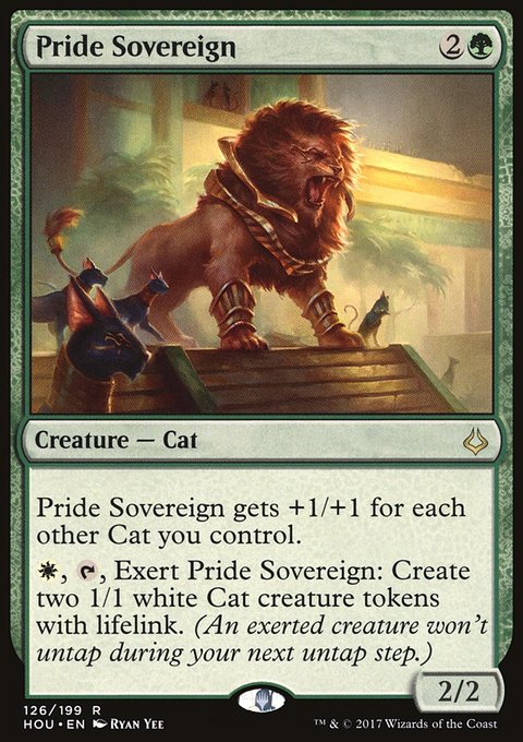Pride Sovereign, Hour of Devastation #126, Magic: The Gathering card