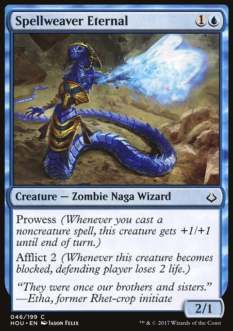 Spellweaver Eternal, Hour of Devastation #46, Magic: The Gathering card