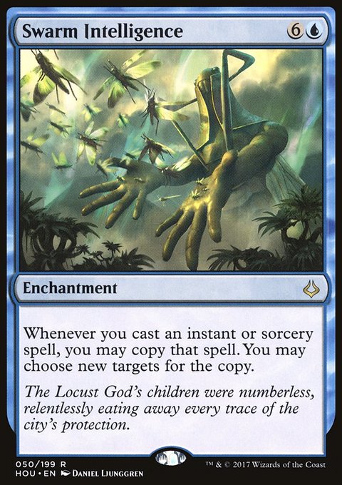 Swarm Intelligence, Hour of Devastation #50, Magic: The Gathering card