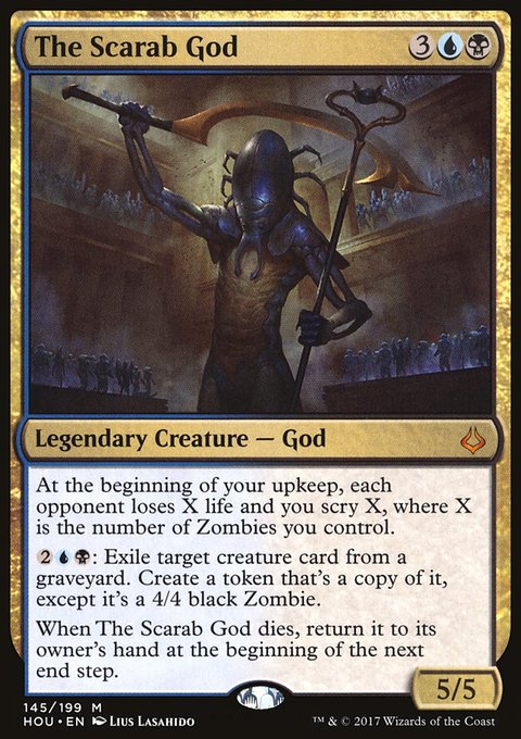The Scarab God, Hour of Devastation #145, Magic: The Gathering card