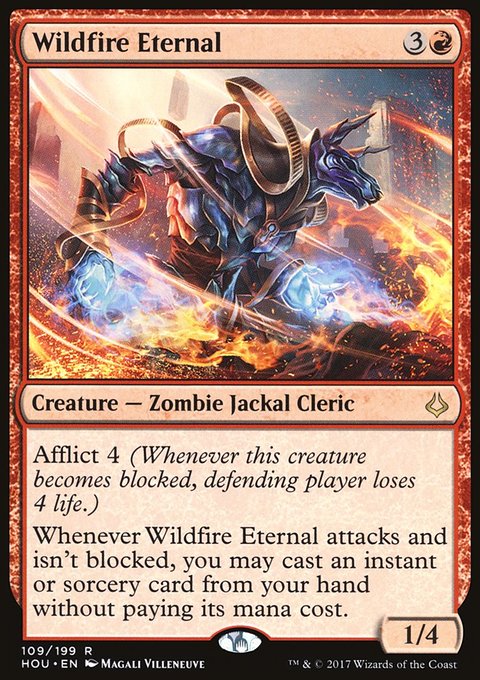 Wildfire Eternal, Hour of Devastation #109, Magic: The Gathering card