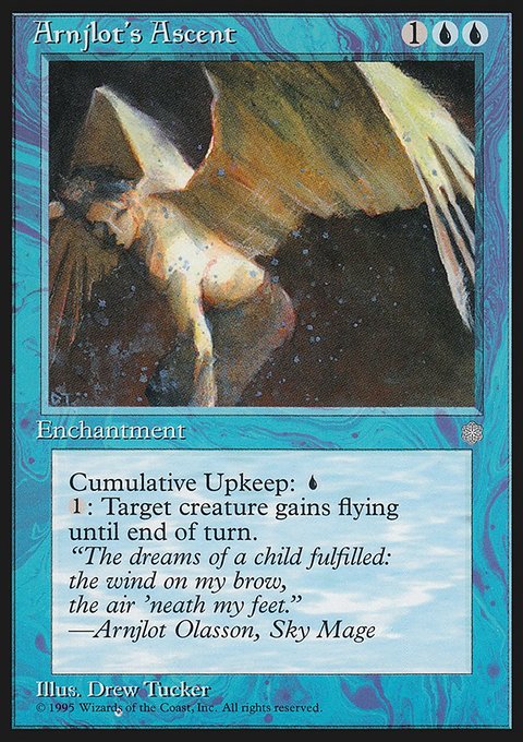 Arnjlot's Ascent, Ice Age #57, Magic: The Gathering card