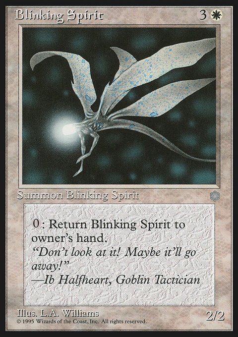 Blinking Spirit, Ice Age #8, Magic: The Gathering card