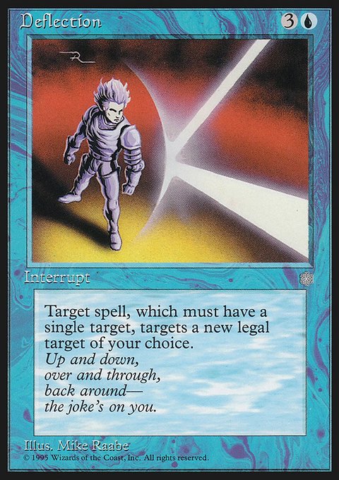 Deflection, Ice Age #65, Magic: The Gathering card