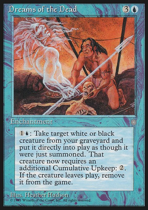 Dreams of the Dead, Ice Age #66, Magic: The Gathering card