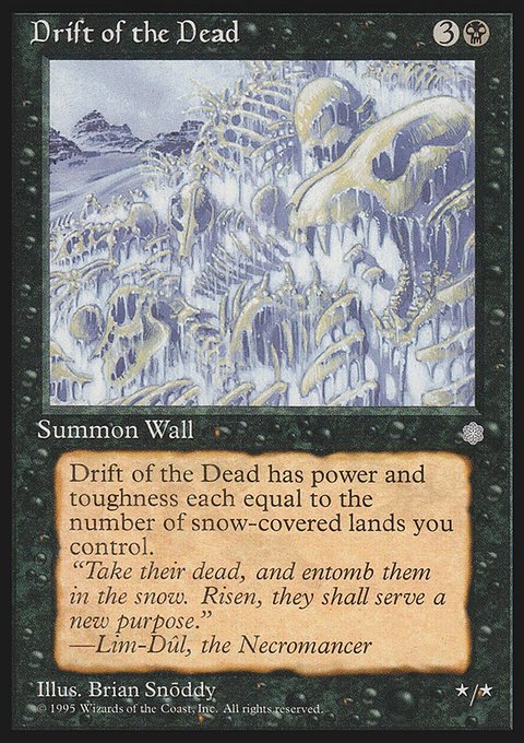 Drift of the Dead, Ice Age #123, Magic: The Gathering card