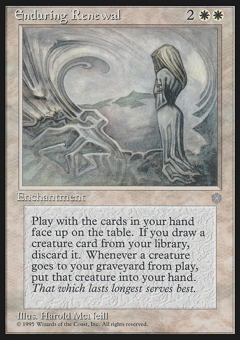 Enduring Renewal, Ice Age #23, Magic: The Gathering card
