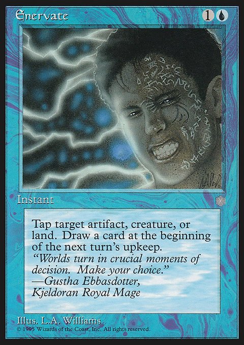 Enervate, Ice Age #67, Magic: The Gathering card