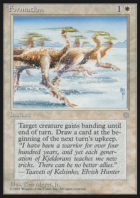 Formation, Ice Age #25, Magic: The Gathering card