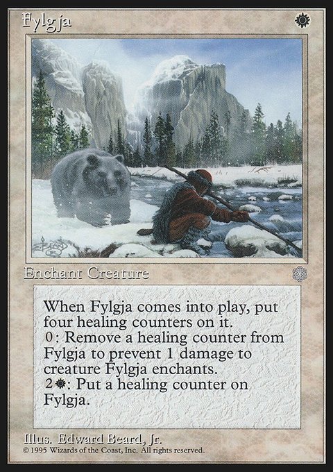 Fylgja, Ice Age #26, Magic: The Gathering card