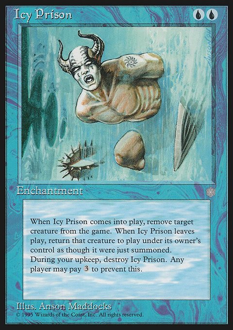 Icy Prison, Ice Age #74, Magic: The Gathering card